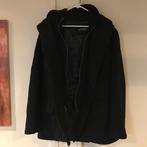 Men’s Large Guess peacoat LIKE NEW!
